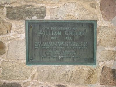 William Childs Marker. Click for full size. William Childs Marker image. Click for full size.