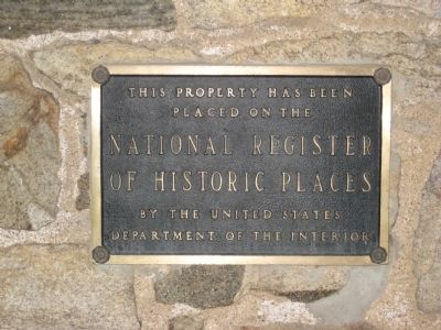Van Dorn Mill National Register Plaque. Click for full size. Van Dorn Mill National Register Plaque image. Click for full size.