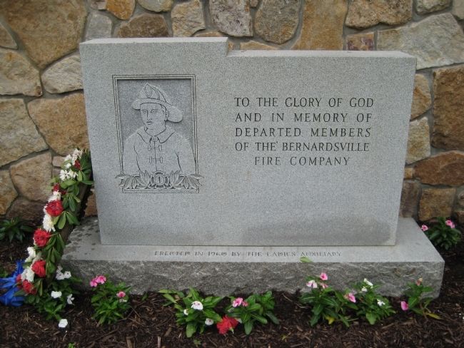 Bernardsville Fire Company Marker. Click for full size. Bernardsville Fire Company Marker image. Click for full size.