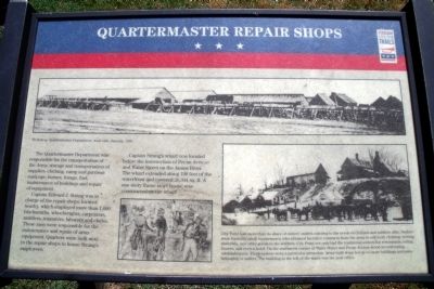 Quartermaster Repair Shops CWT Marker. Click for full size. Quartermaster Repair Shops CWT Marker image. Click for full size.