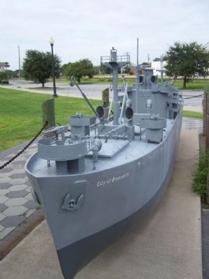 Liberty Ship Display from nearby Brunswick, Ga. image. Click for full size.