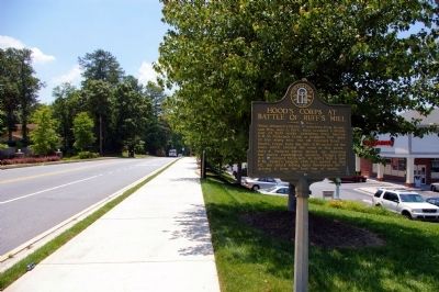 Hood's Corps at Battle of Ruff's Mill Marker. Click for full size. Hood's Corps at Battle of Ruff's Mill Marker image. Click for full size.