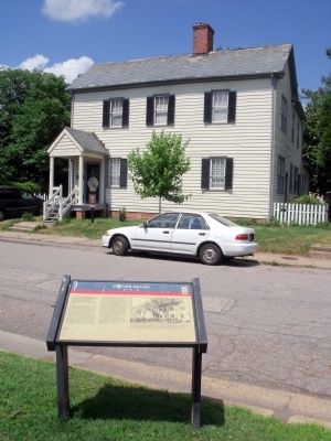 Porter House on Brown Avenue (facing north).. Click for full size. Porter House on Brown Avenue (facing north). image. Click for full size.