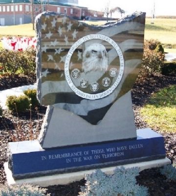 Ohio Fallen Heroes Memorial Remembrance Marker. Click for full size. Ohio Fallen Heroes Memorial Remembrance Marker image. Click for full size.