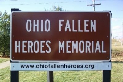 Ohio Fallen Heroes Memorial Sign. Click for full size. Ohio Fallen Heroes Memorial Sign image. Click for full size.