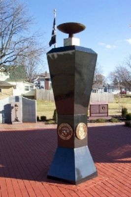 Purple Heart Memorial. Click for full size. Purple Heart Memorial image. Click for full size.