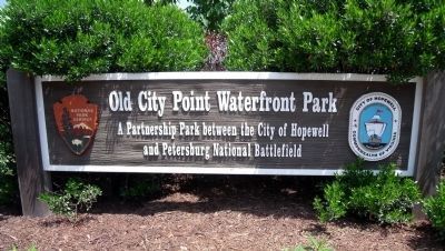 Old City Point Waterfront Park. image. Click for full size.