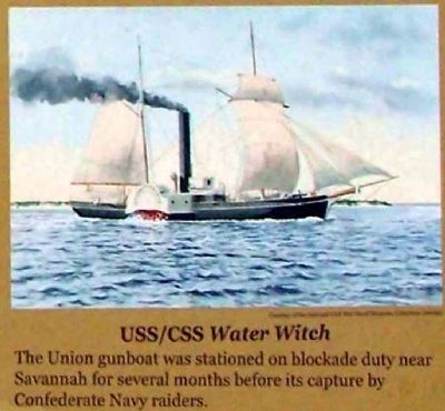 USS/CSS Water Witch image. Click for full size.