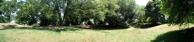 Union Fort interior (south wall).. Click for full size. Union Fort interior (south wall). image. Click for full size.