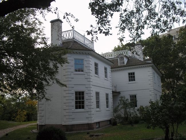 North Side of the Morris-Jumel Mansion image. Click for full size.