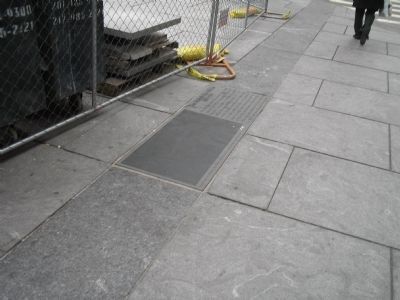 Marker in Lower Manhattan image. Click for full size.