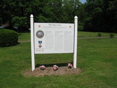 The Navy Cross Marker. Click for full size. The Navy Cross Marker image. Click for full size.