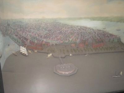 Castle Clinton Diorama #1. Click for full size. Castle Clinton Diorama #1 image. Click for full size.