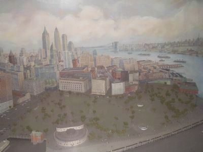 Castle Clinton Diorama #3. Click for full size. Castle Clinton Diorama #3 image. Click for full size.