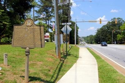16th A.C. to Roswell Marker. Click for full size. 16th A.C. to Roswell Marker image. Click for full size.