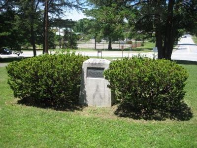 E. Russell Allen Marker. Click for full size. E. Russell Allen Marker image. Click for full size.