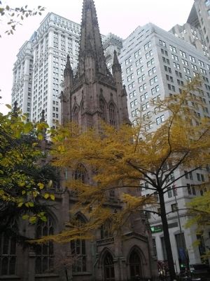 Trinity Church from the Churchyard. Click for full size. Trinity Church from the Churchyard image. Click for full size.