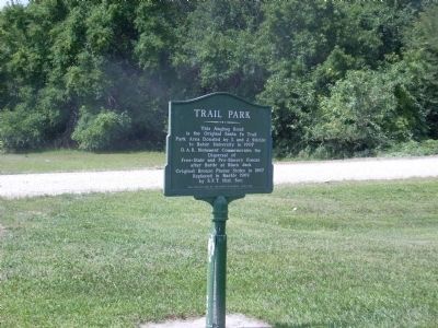 Trail Park Marker image. Click for full size.
