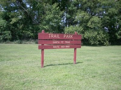 Trail Park Marker image. Click for full size.