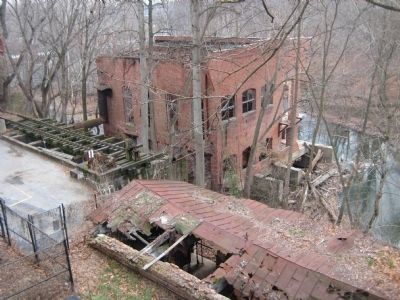 Building Ruins along the Little Patuxent. Click for full size. Building Ruins along the Little Patuxent image. Click for full size.
