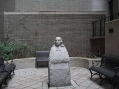Bust of John Wesley image. Click for full size.