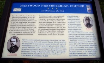 Hartwood Presbyterian Church CWT Marker image. Click for full size.