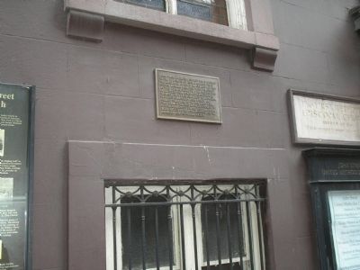 John Street Marker. Click for full size. John Street Marker image. Click for full size.