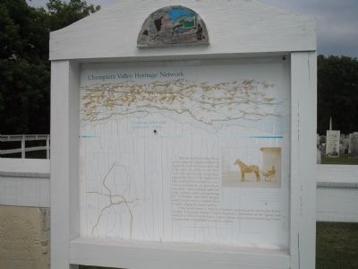 Champlain Valley Heritage Network Marker image. Click for full size.