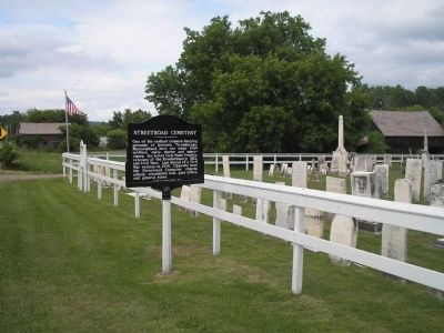 Marker in Ticonderoga. Click for full size. Marker in Ticonderoga image. Click for full size.