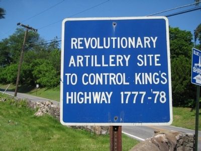 Revolutionary Artillery Site Marker image. Click for full size.