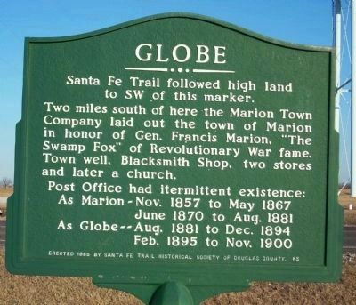 Globe Marker image. Click for full size.