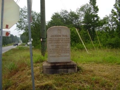 Jackson Trail Marker image. Click for full size.