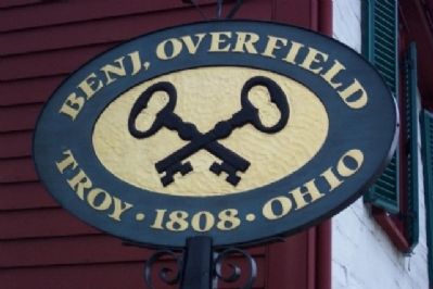 Overfield Tavern Sign image. Click for full size.