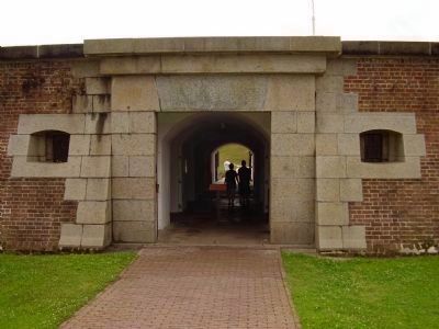 The Sally Port. Click for full size. The Sally Port image. Click for full size.