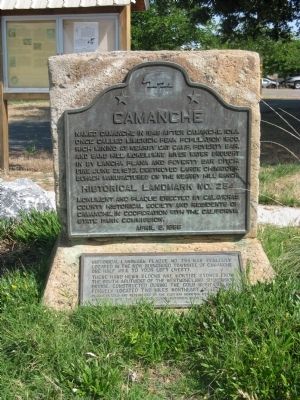 Camanche Markers image. Click for full size.