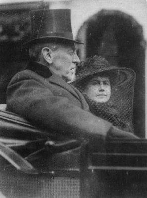 Woodrow and Edith Bolling Galt Wilson. Click for full size. Woodrow and Edith Bolling Galt Wilson image. Click for full size.