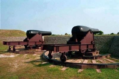 Fort Moultrie Cannon. Click for full size. Fort Moultrie Cannon image. Click for full size.