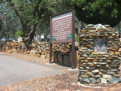 Copperopolis Cemetery Entrance image. Click for full size.