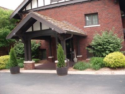 Longer View - - Harrison Hills Country Club House Marker. Click for full size. Longer View - - Harrison Hills Country Club House Marker image. Click for full size.