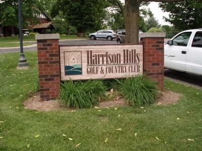 Sign - - Harrison Hills Country Club image. Click for full size.