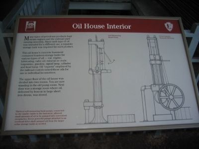 Oil House Interior image. Click for full size.