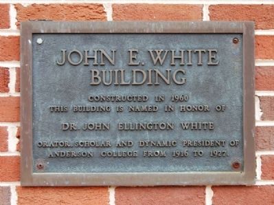 White Building Marker image. Click for full size.