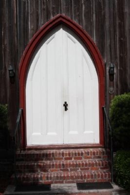 Church of the Cross Marker, as seen beneath the lantern on the right. Click for full size. Church of the Cross Marker, as seen beneath the lantern on the right image. Click for full size.