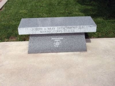 Bench - - Area of Memorial. Click for full size. Bench - - Area of Memorial image. Click for full size.