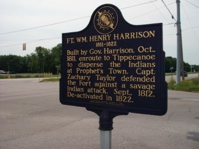 South View - - Fort William Henry Harrison Marker image. Click for full size.