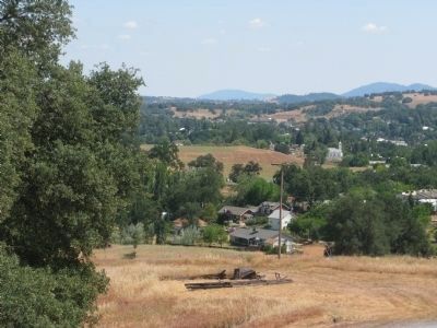View of the Town of Jackson. Click for full size. View of the Town of Jackson image. Click for full size.