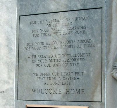 Vietnam War Memorial - - Vigo County Indiana Marker image. Click for full size.