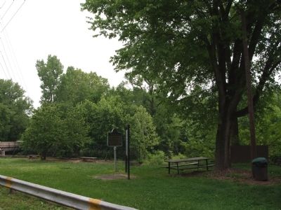 North/East View - - Markle Mill Site Marker. Click for full size. North/East View - - Markle Mill Site Marker image. Click for full size.