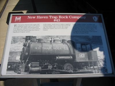 New Haven Trap Rock Company #43 Marker image. Click for full size.