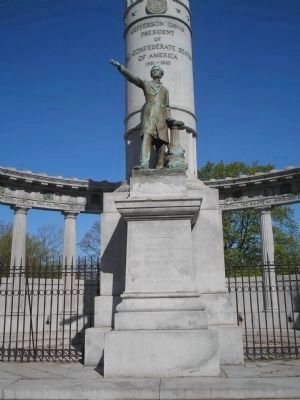 Jefferson Davis Marker. Click for full size. Jefferson Davis Marker image. Click for full size.